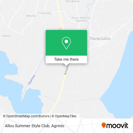 Allou Summer Style Club map