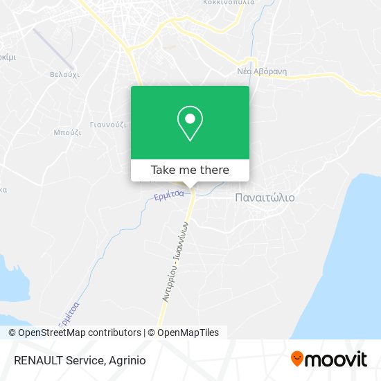 RENAULT Service map