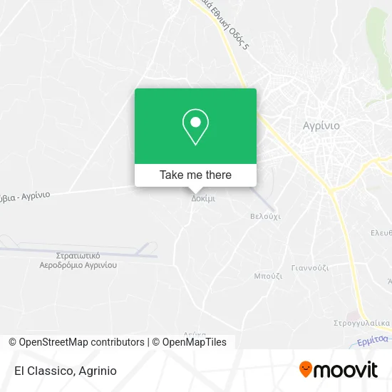 El Classico map