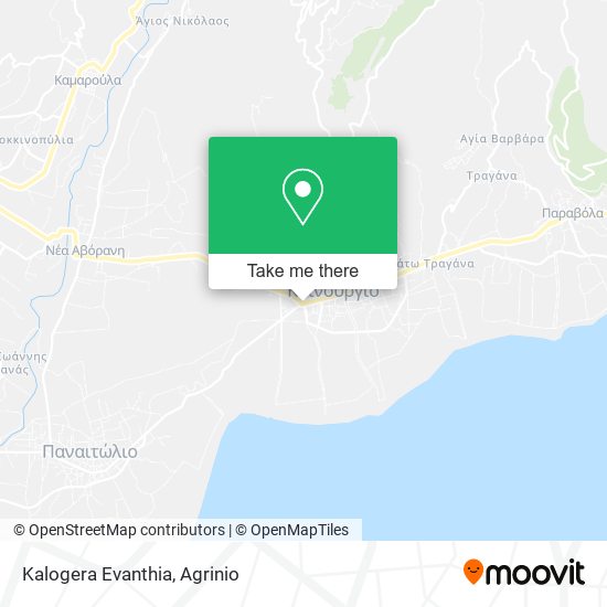 Kalogera Evanthia map