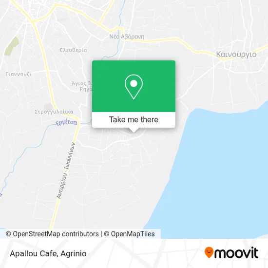 Apallou Cafe map