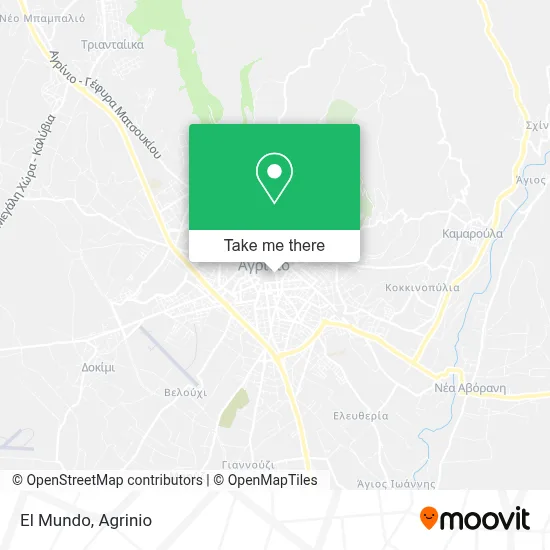 El Mundo map