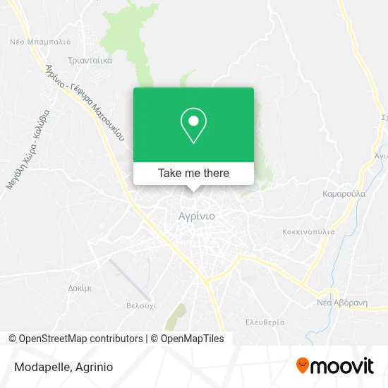 Modapelle map