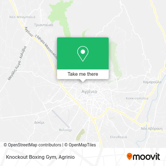 Knockout Boxing Gym map