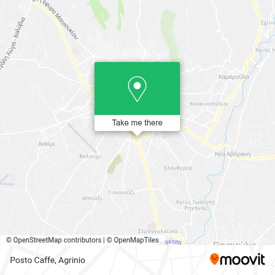 Posto Caffe map