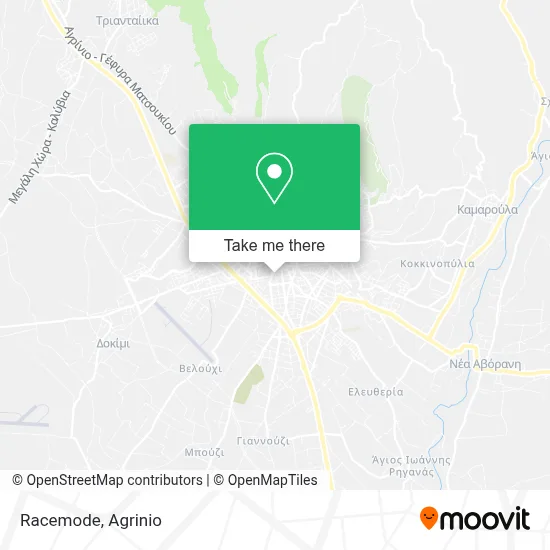 Racemode map