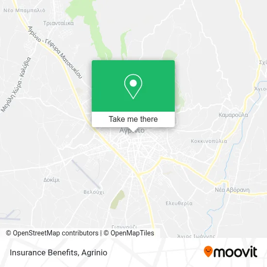 Insurance Benefits map