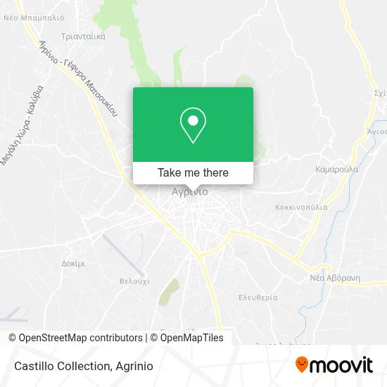 Castillo Collection map