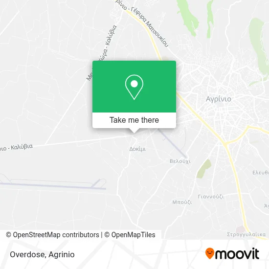 Overdose map
