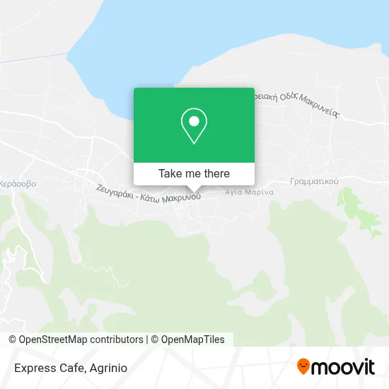 Express Cafe map