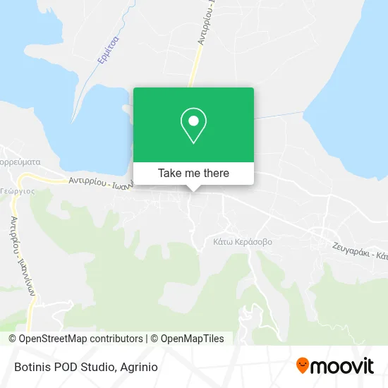 Botinis POD Studio map