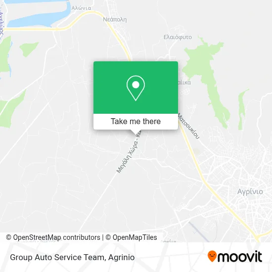 Group Auto Service Team map