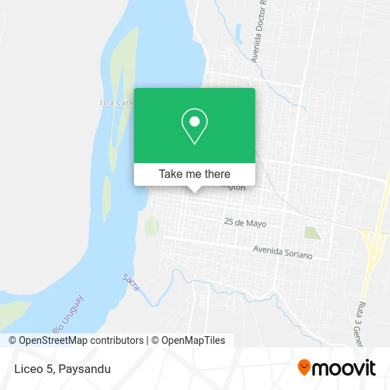 Liceo 5 map