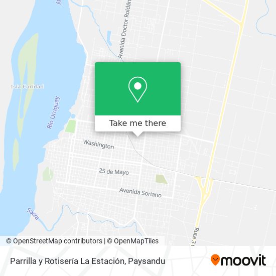 Parrilla y Rotisería La Estación map