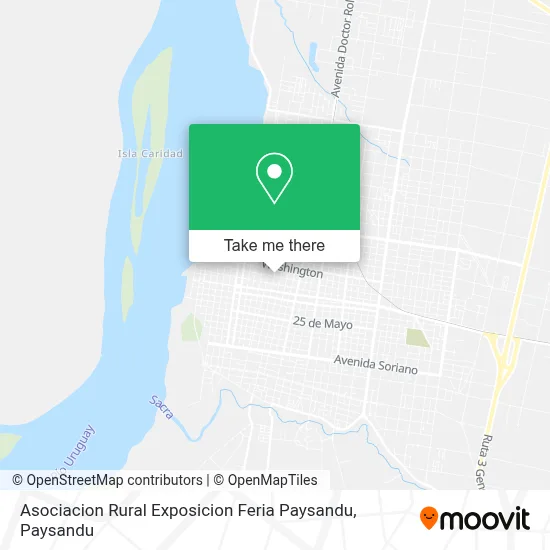 Asociacion Rural Exposicion Feria Paysandu map