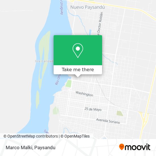 Mapa de Marco Malki