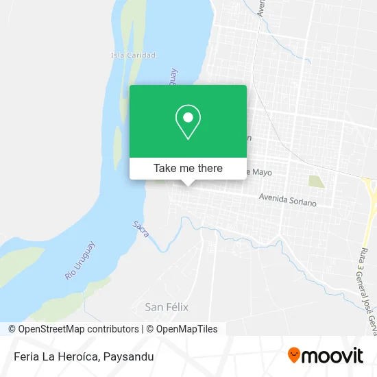 Feria La Heroíca map