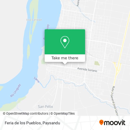Mapa de Feria de los Pueblos