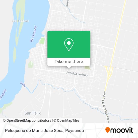 Peluqueria de Maria Jose Sosa map