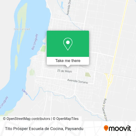 Tito Prósper Escuela de Cocina map