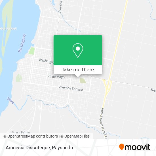 Mapa de Amnesia Discoteque
