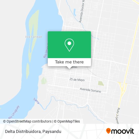 Mapa de Delta Distribuidora