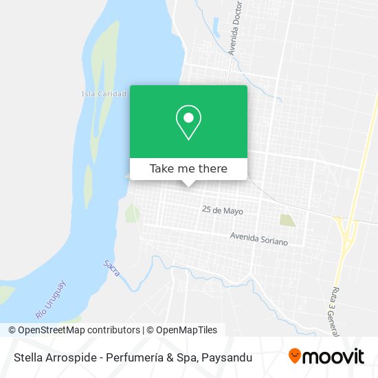 Mapa de Stella Arrospide - Perfumería & Spa