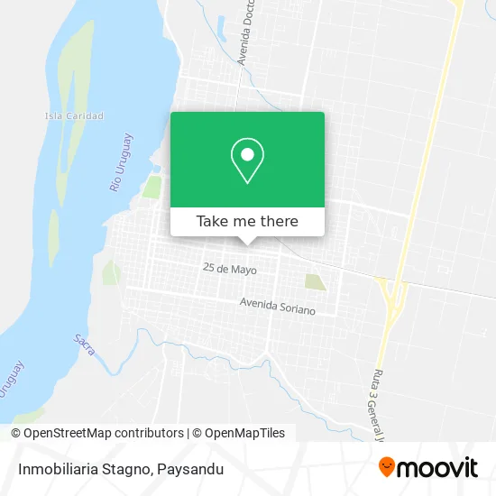 Inmobiliaria Stagno map
