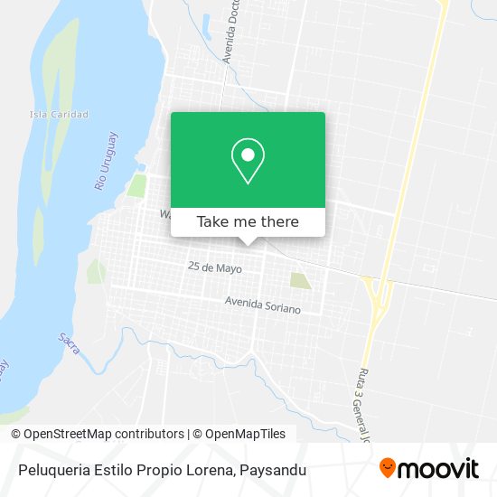 Peluqueria Estilo Propio Lorena map