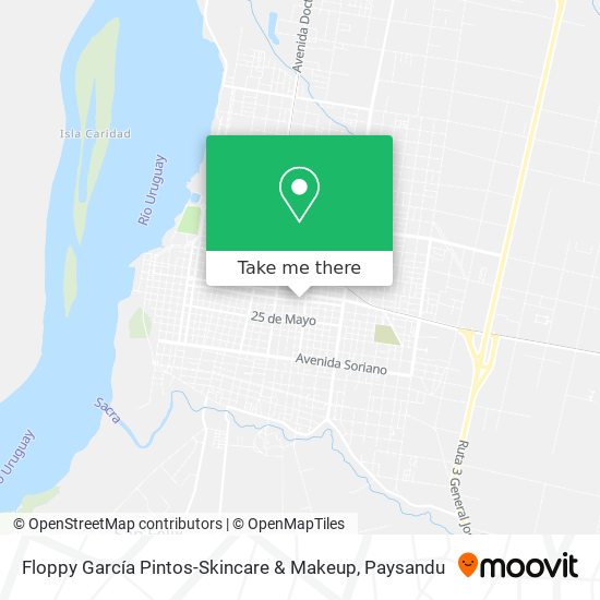 Mapa de Floppy García Pintos-Skincare & Makeup