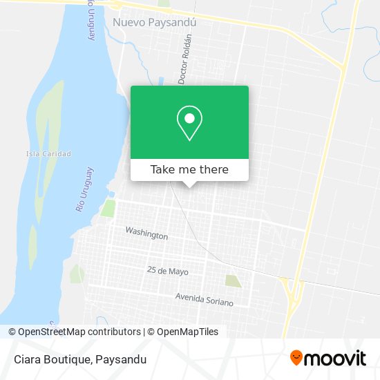 Mapa de Ciara Boutique
