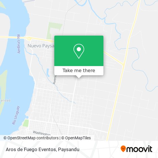Aros de Fuego Eventos map