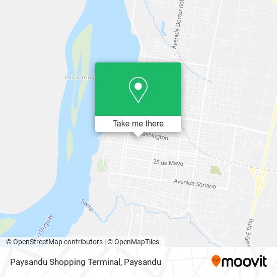 Mapa de Paysandu Shopping Terminal