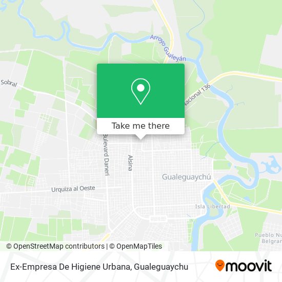 Ex-Empresa De Higiene Urbana map