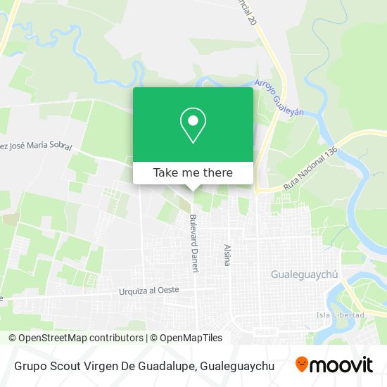 Grupo Scout Virgen De Guadalupe map