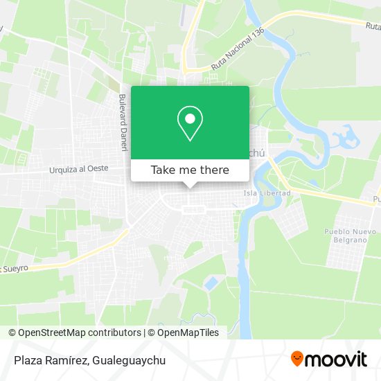 Plaza Ramírez map