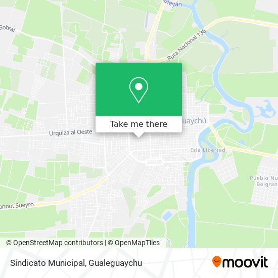 Mapa de Sindicato Municipal