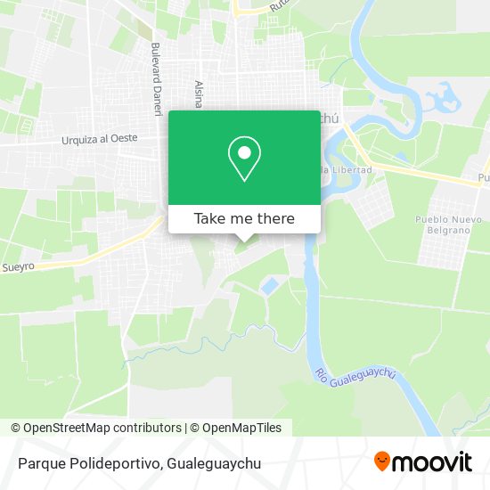 Parque Polideportivo map