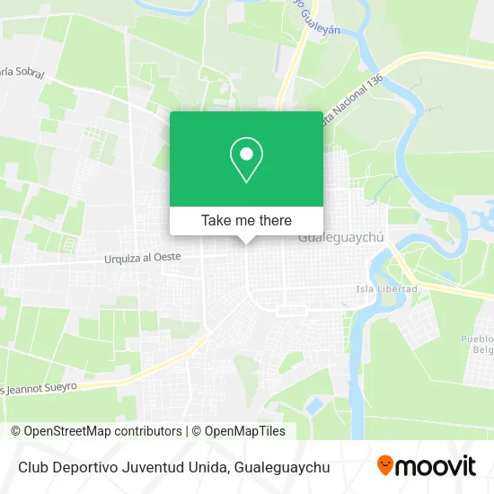 Club Deportivo Juventud Unida map