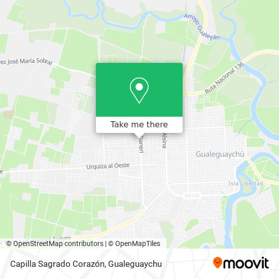 Capilla Sagrado Corazón map