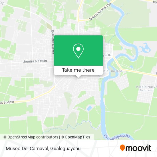 Mapa de Museo Del Carnaval