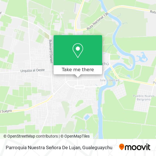 Parroquia Nuestra Señora De Lujan map
