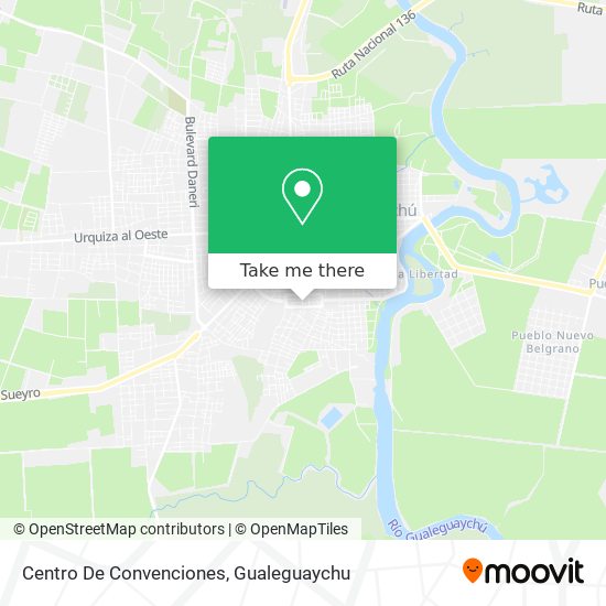 Mapa de Centro De Convenciones