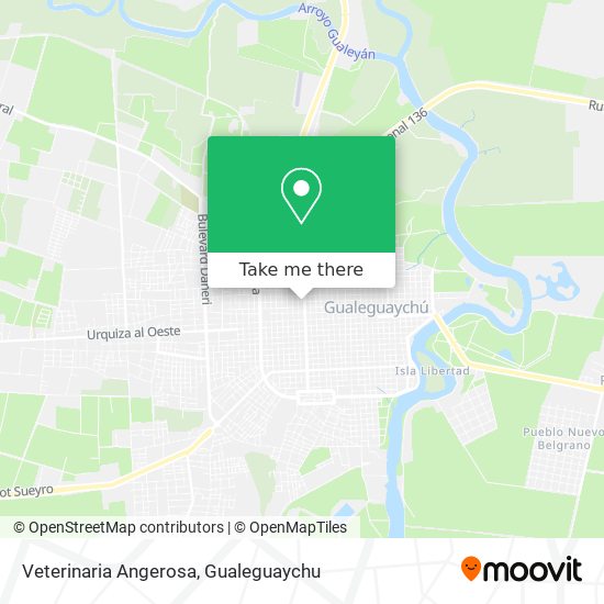 Veterinaria Angerosa map