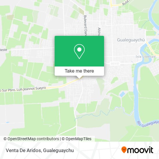 Mapa de Venta De Aridos