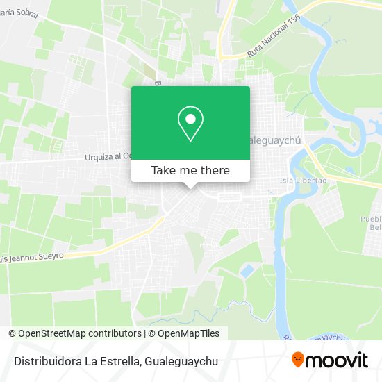 Distribuidora La Estrella map