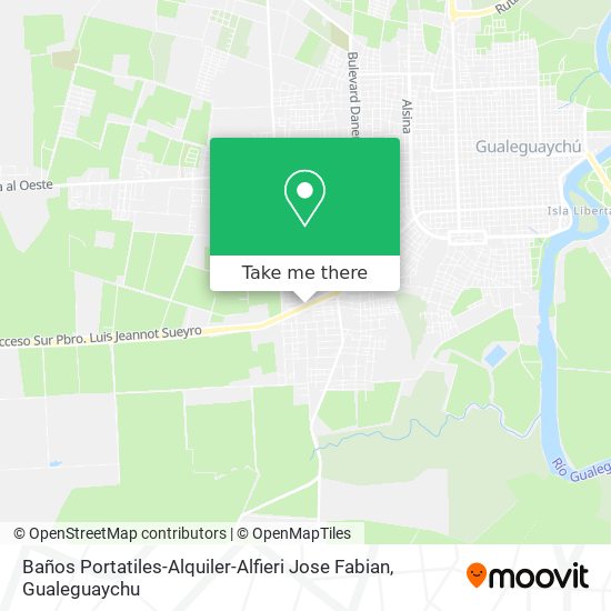 Baños Portatiles-Alquiler-Alfieri Jose Fabian map