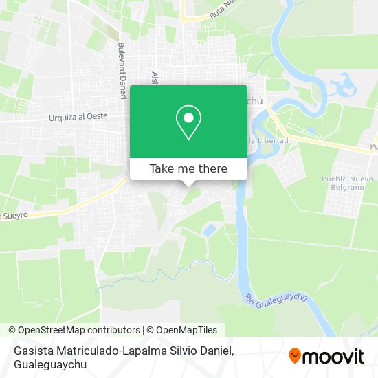 Gasista Matriculado-Lapalma Silvio Daniel map