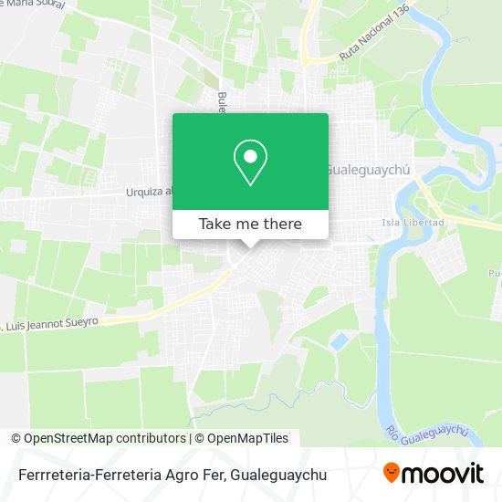 Mapa de Ferrreteria-Ferreteria Agro Fer