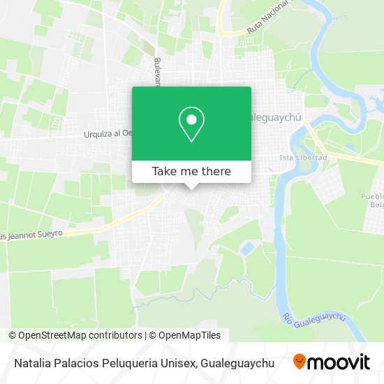 Natalia Palacios Peluqueria Unisex map